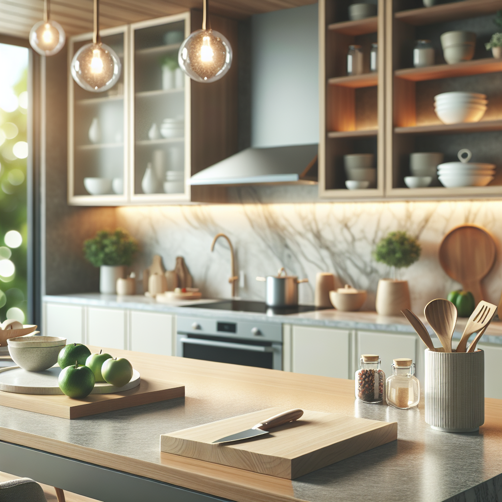 Optimisez votre petit espace avec une crédence cuisine sur mesure élégante